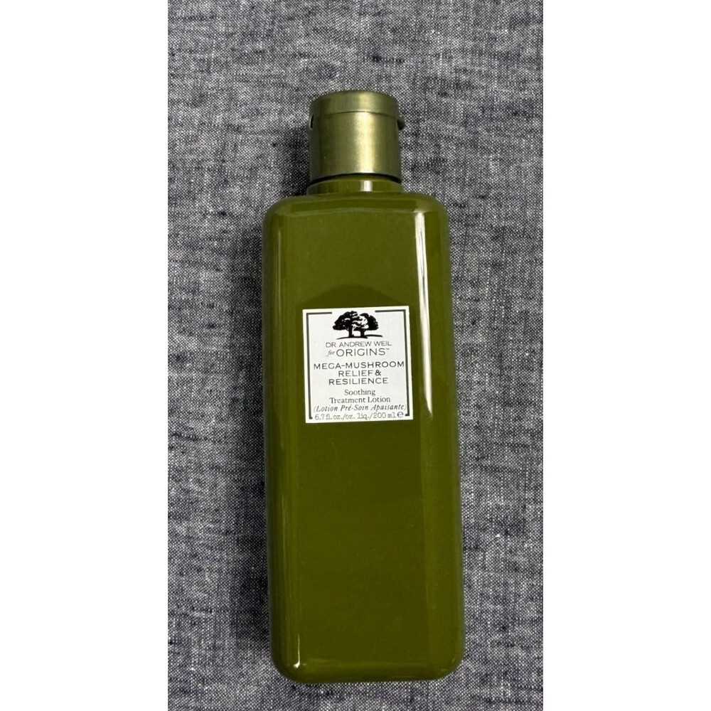 ORIGINS Mega-Mushroom Relief & Resilience Soothing Treatment Lotion 6.7 oz, New